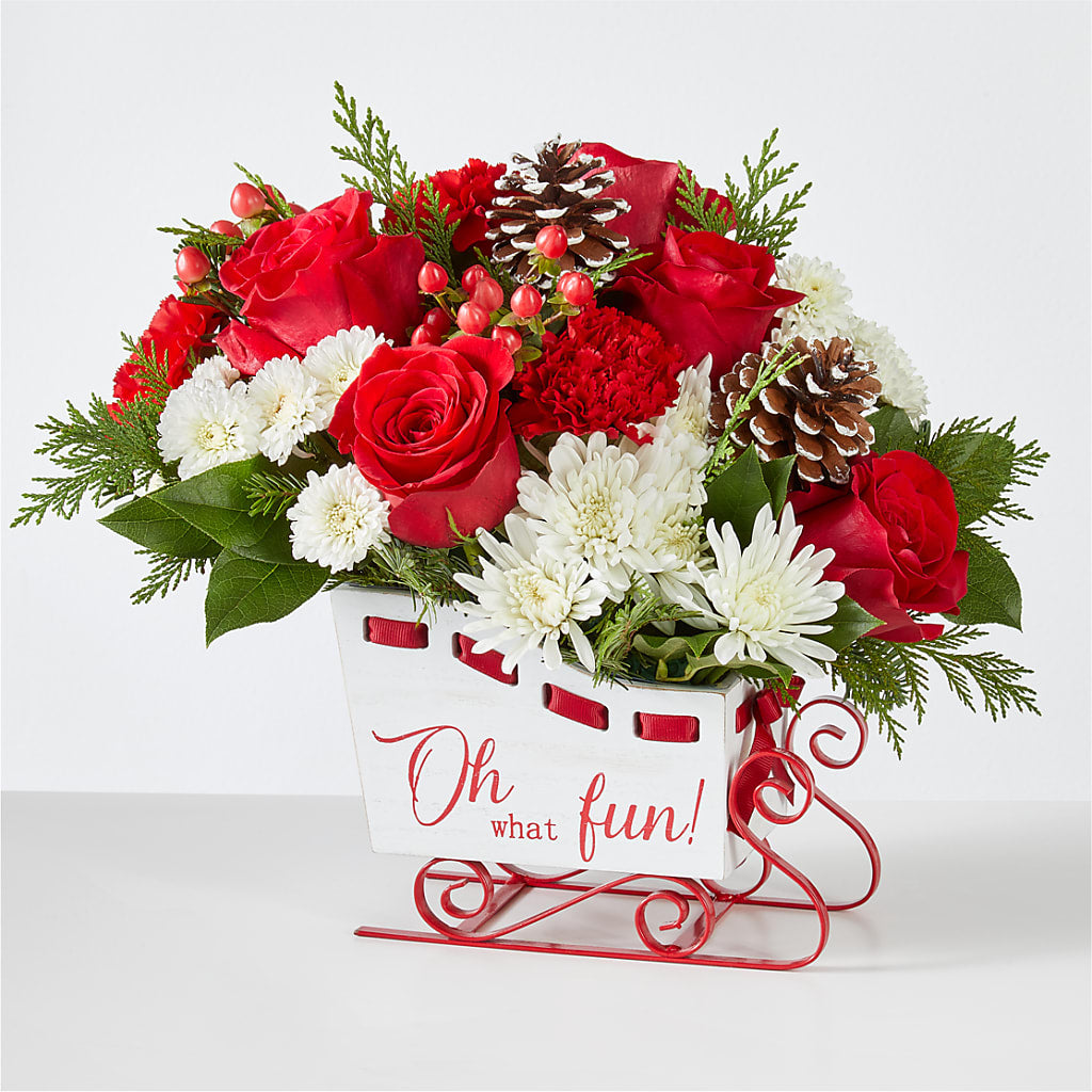 Sleigh Bells Bouquet – Nacogdoches Floral Company, Nacogdoches TX