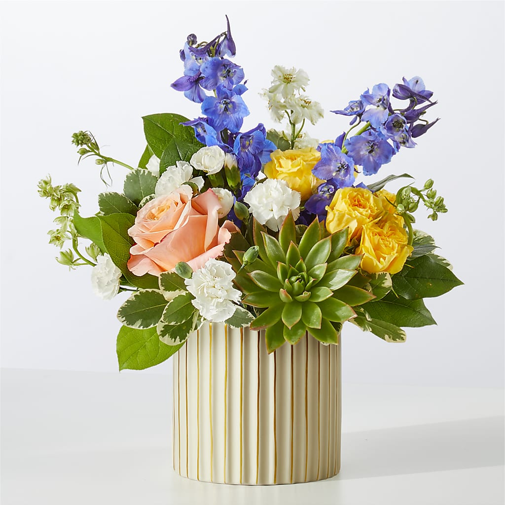 Cobalt Reverie Bouquet – Nacogdoches Floral Company, Nacogdoches TX