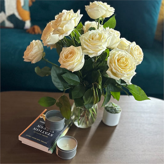 Long Stem Yellow Rose Bouquet – Nacogdoches Floral Company, Nacogdoches TX