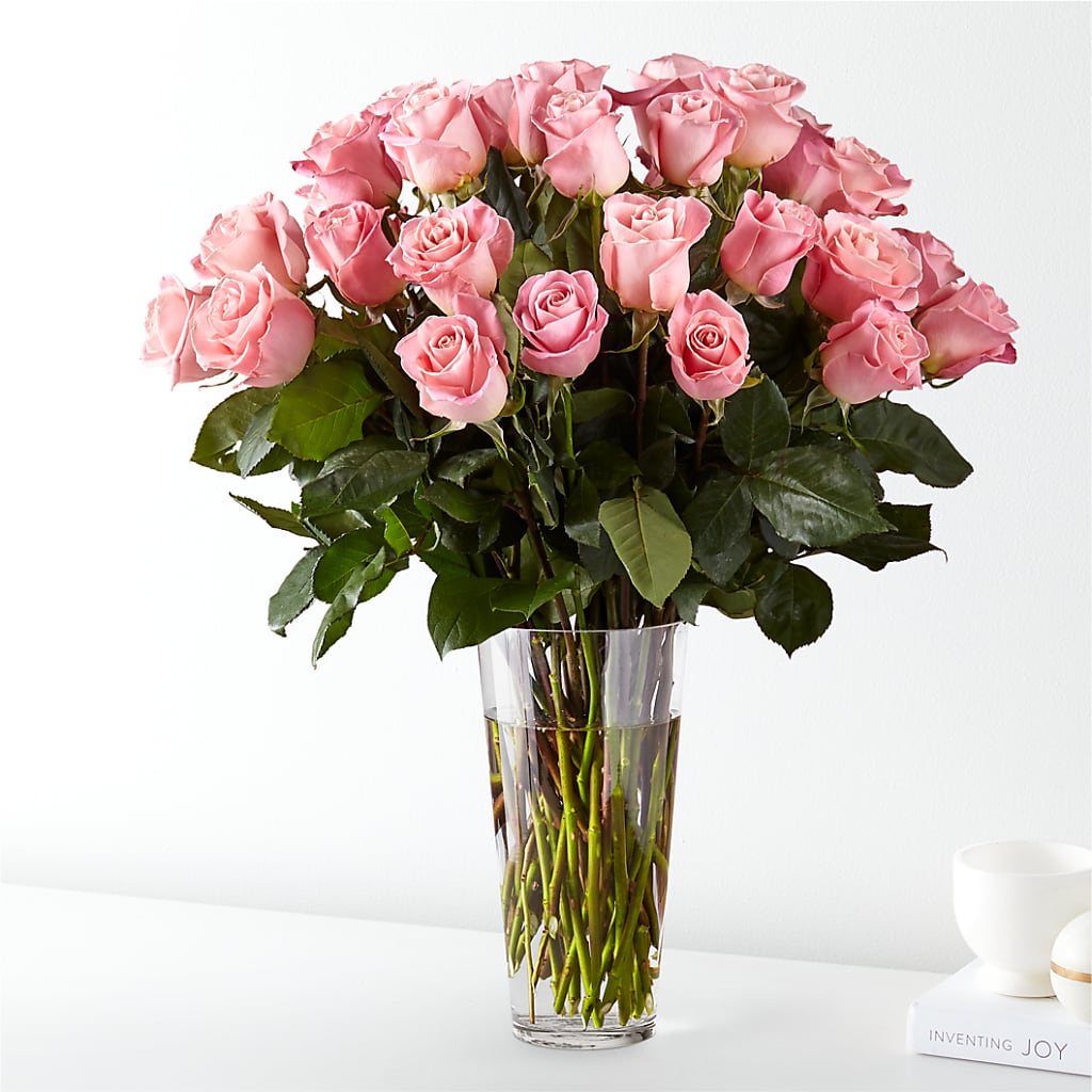 Long Stem Pink Rose Bouquet – Nacogdoches Floral Company, Nacogdoches TX