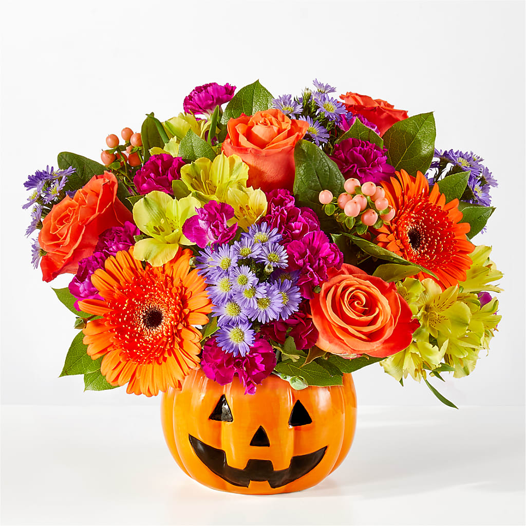 Tricks & Treats Pumpkin – Nacogdoches Floral Company, Nacogdoches TX
