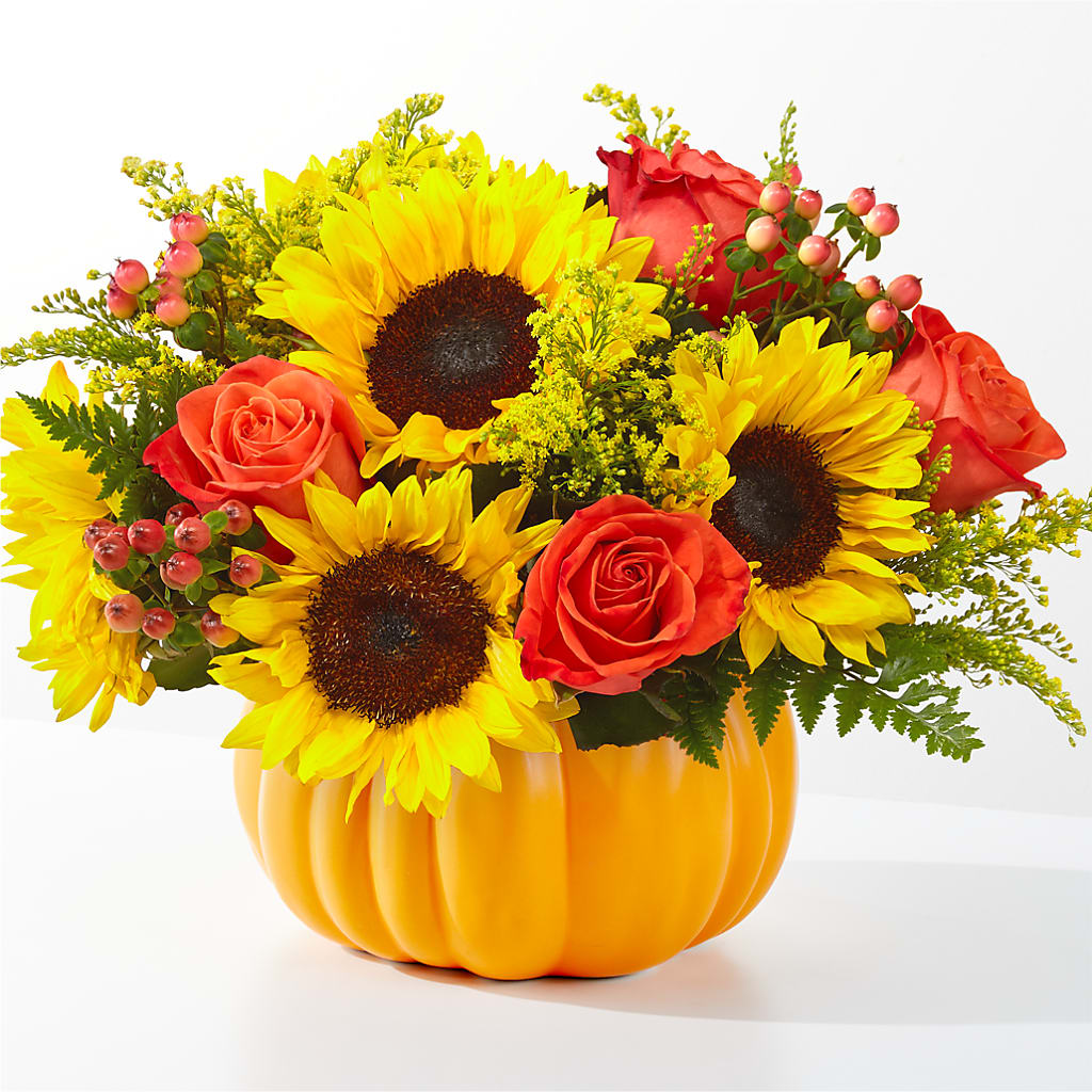 Pick of the Patch Pumpkin Bouquet – Nacogdoches Floral Company, Nacogdoches TX