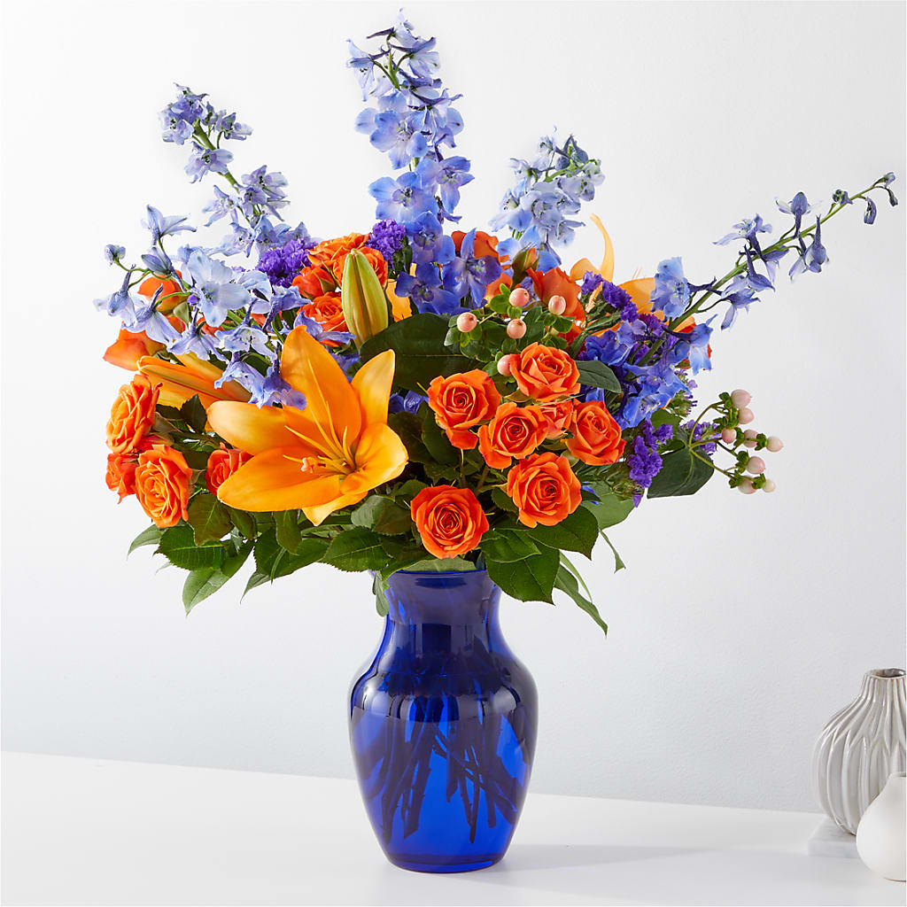 Radiant Citrus Bouquet – Nacogdoches Floral Company, Nacogdoches TX