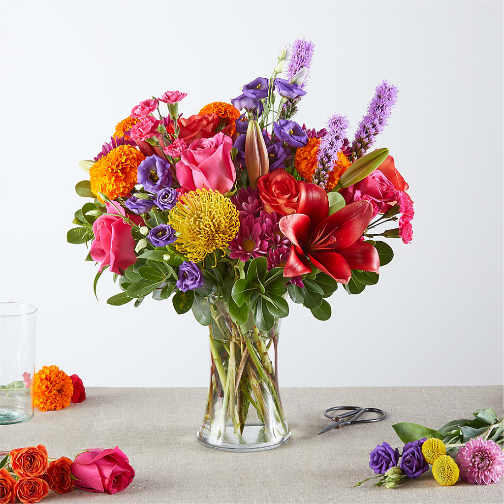 Feast of Color – A Florist Original – Nacogdoches Floral Company, Nacogdoches TX
