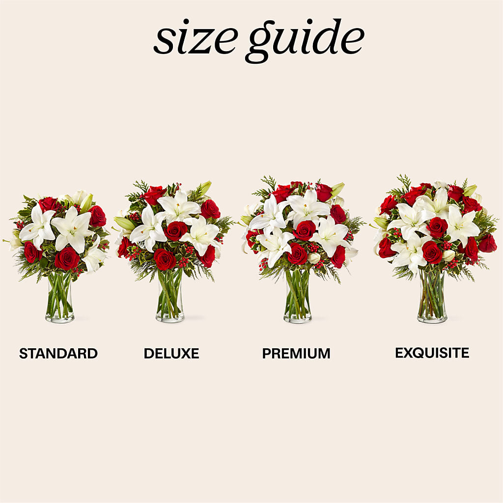 Sparkling Snowflakes Bouquet – Nacogdoches Floral Company, Nacogdoches TX