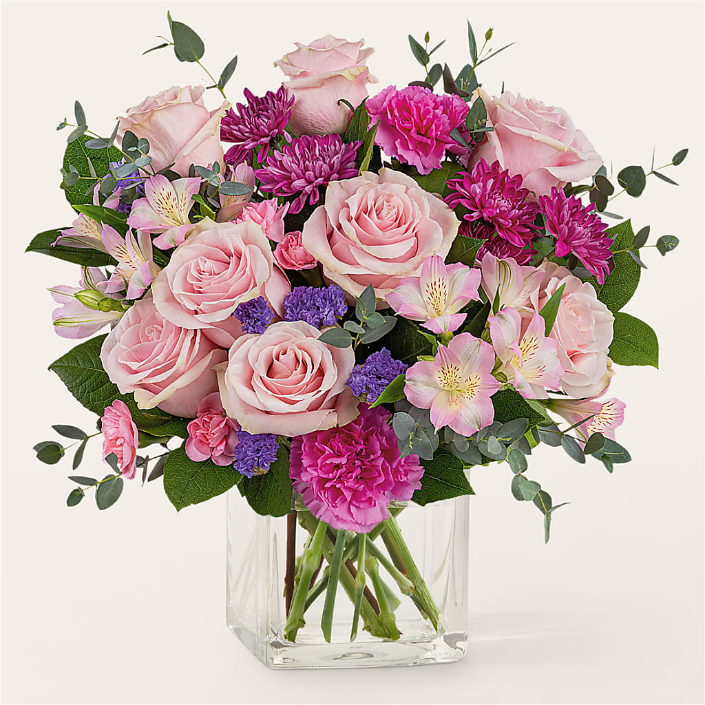 Rosy Radiance Bouquet – Nacogdoches Floral Company, Nacogdoches TX