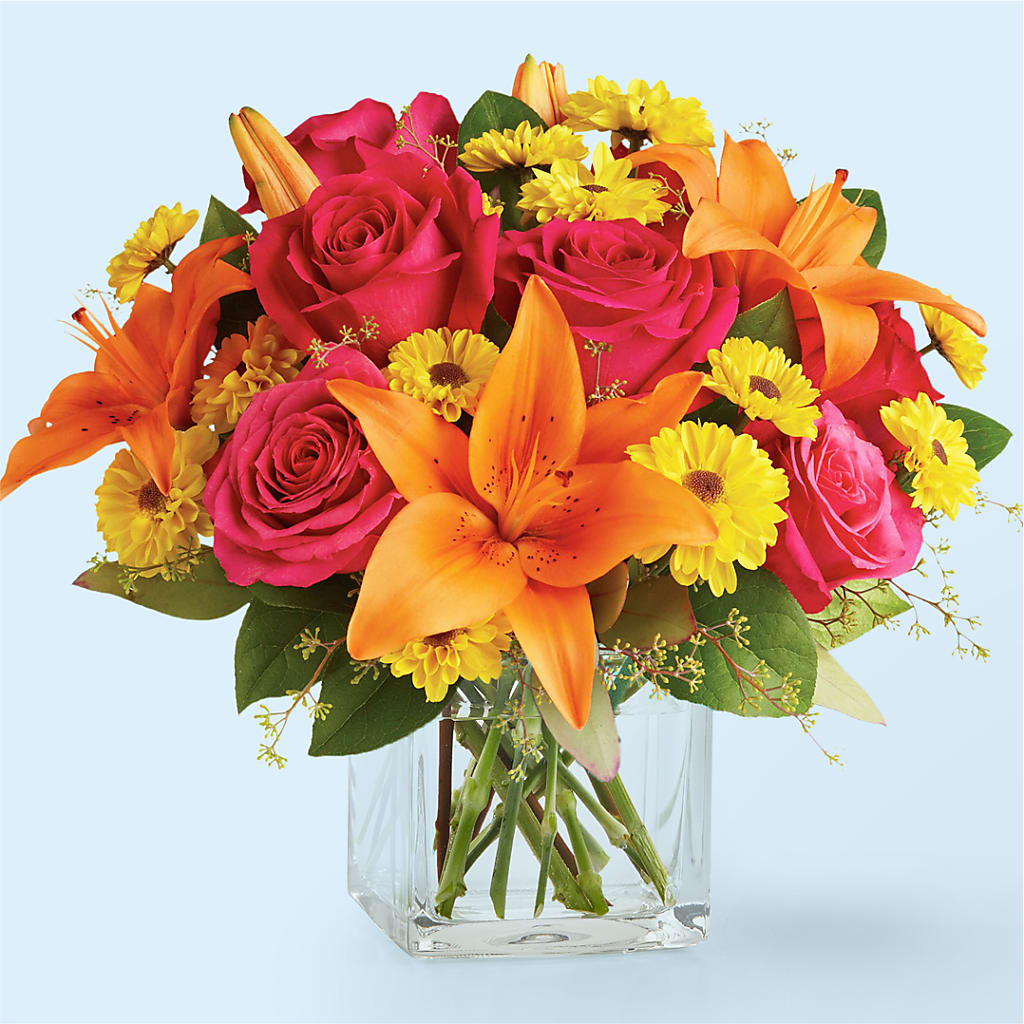 Neon Lights Bouquet – Nacogdoches Floral Company, Nacogdoches TX
