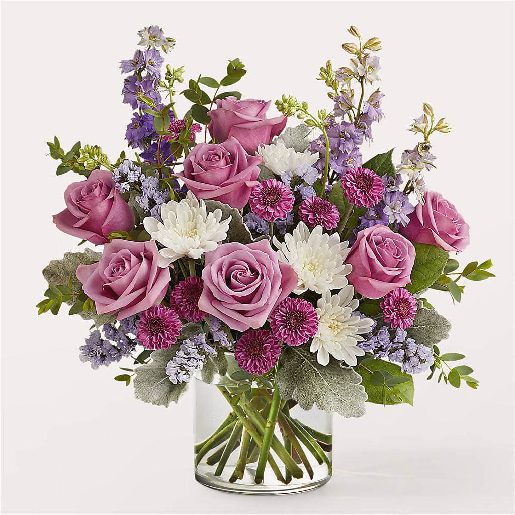 Violet Frost Bouquet – Nacogdoches Floral Company, Nacogdoches TX