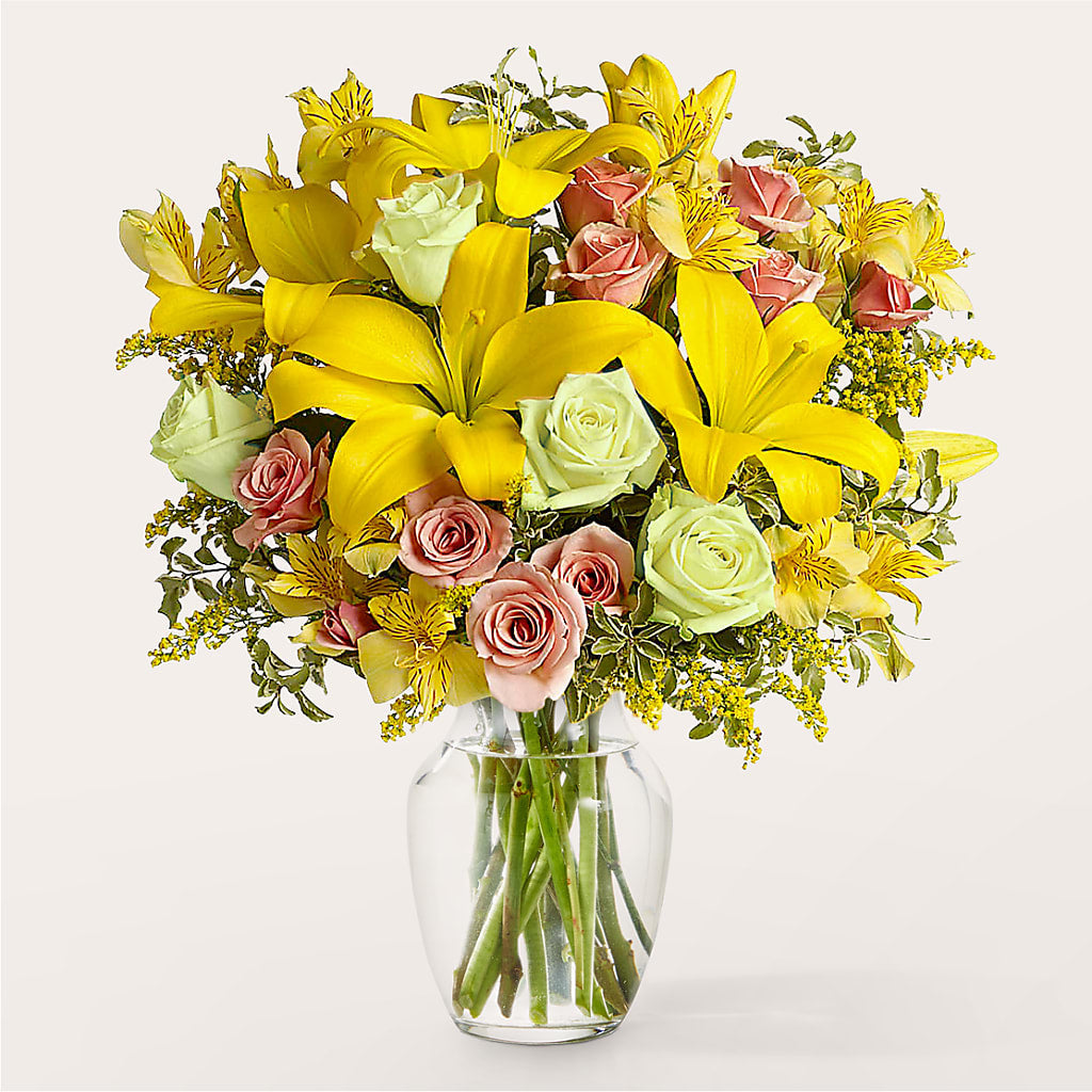 Sunburst Bouquet – Nacogdoches Floral Company, Nacogdoches TX