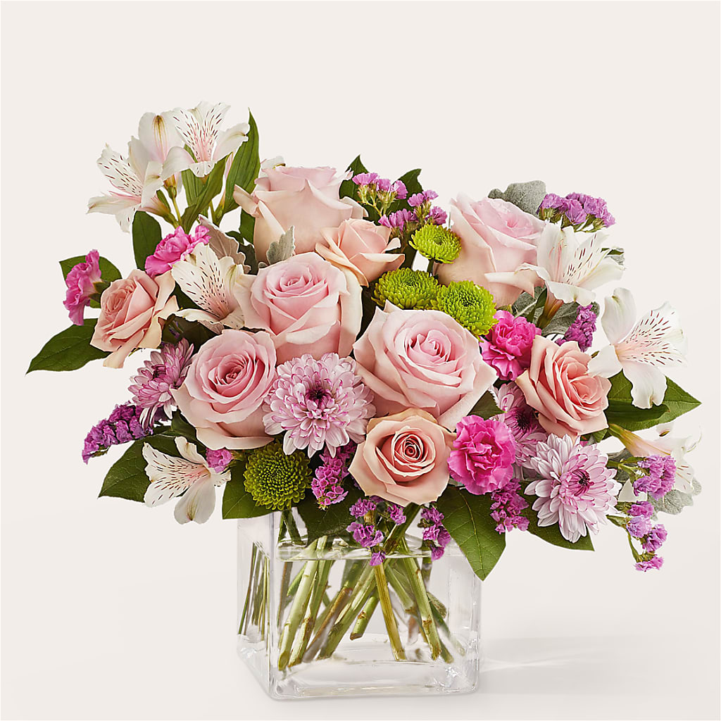 Pink Suede Bouquet – Nacogdoches Floral Company, Nacogdoches TX
