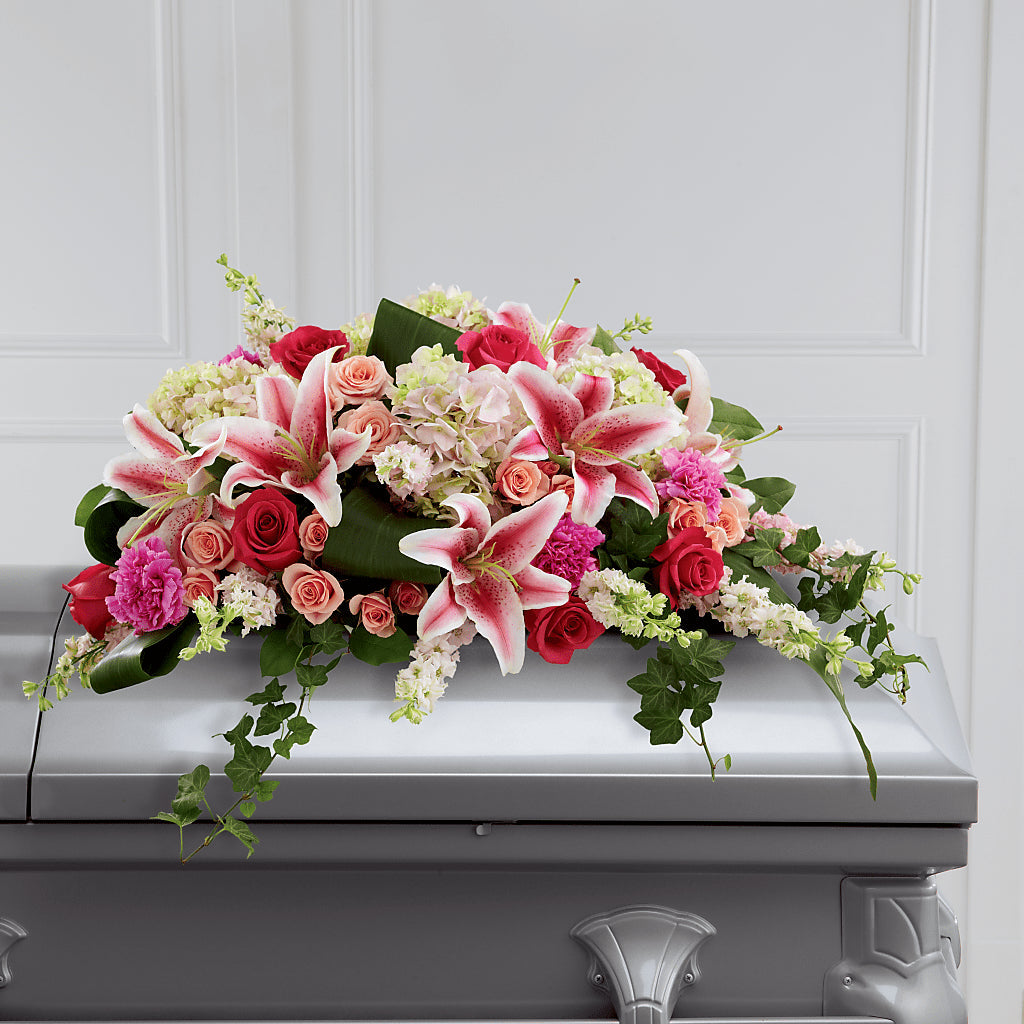 Splendid Grace Casket Spray – Nacogdoches Floral Company, Nacogdoches TX