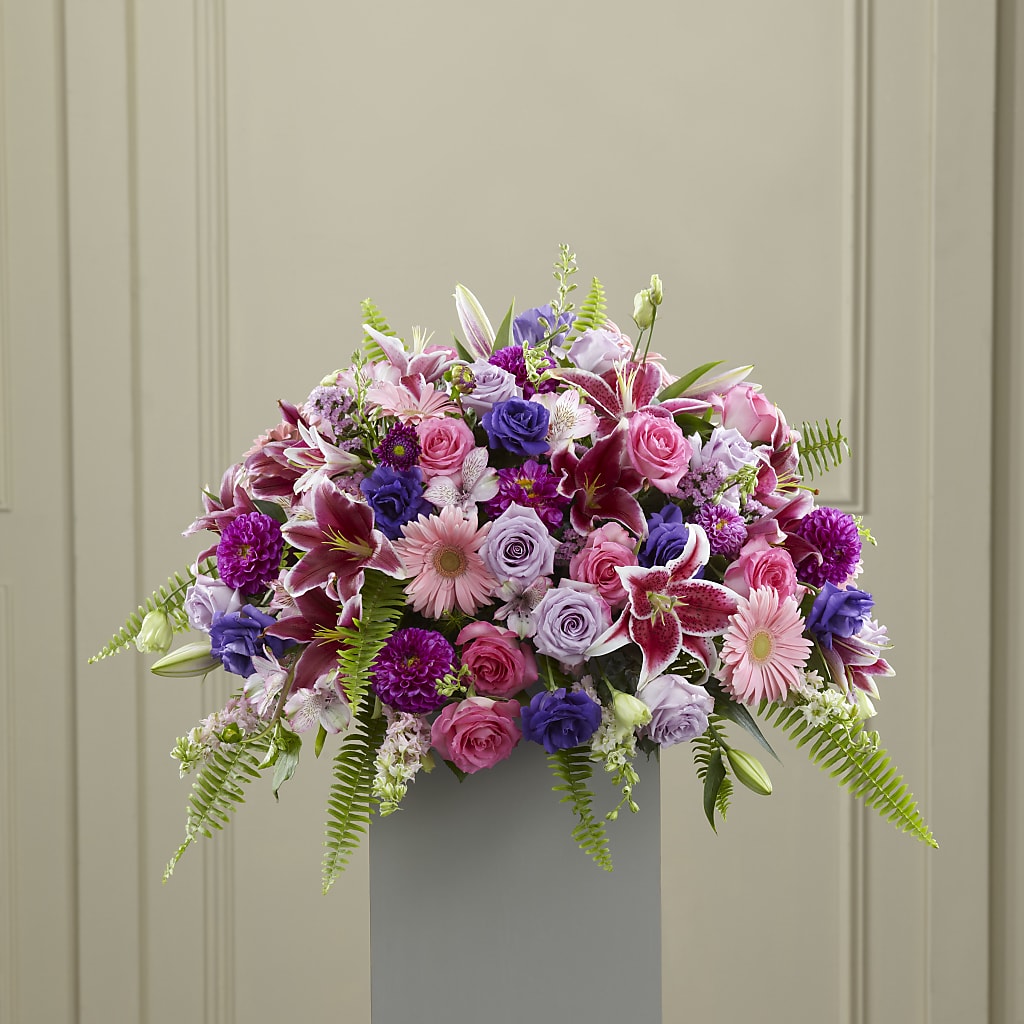 Fare Thee Well Pedestal – Nacogdoches Floral Company, Nacogdoches TX