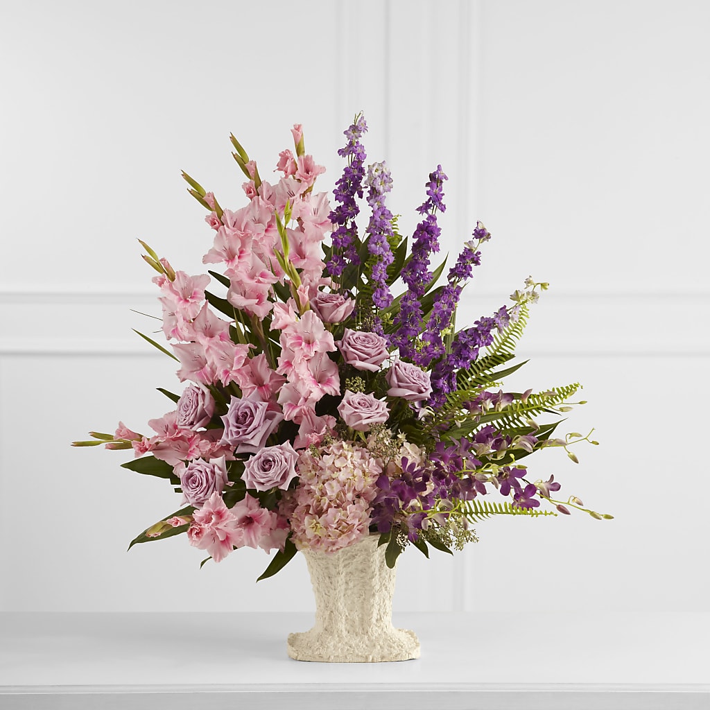 Flowing Garden Arrangement – Nacogdoches Floral Company, Nacogdoches TX