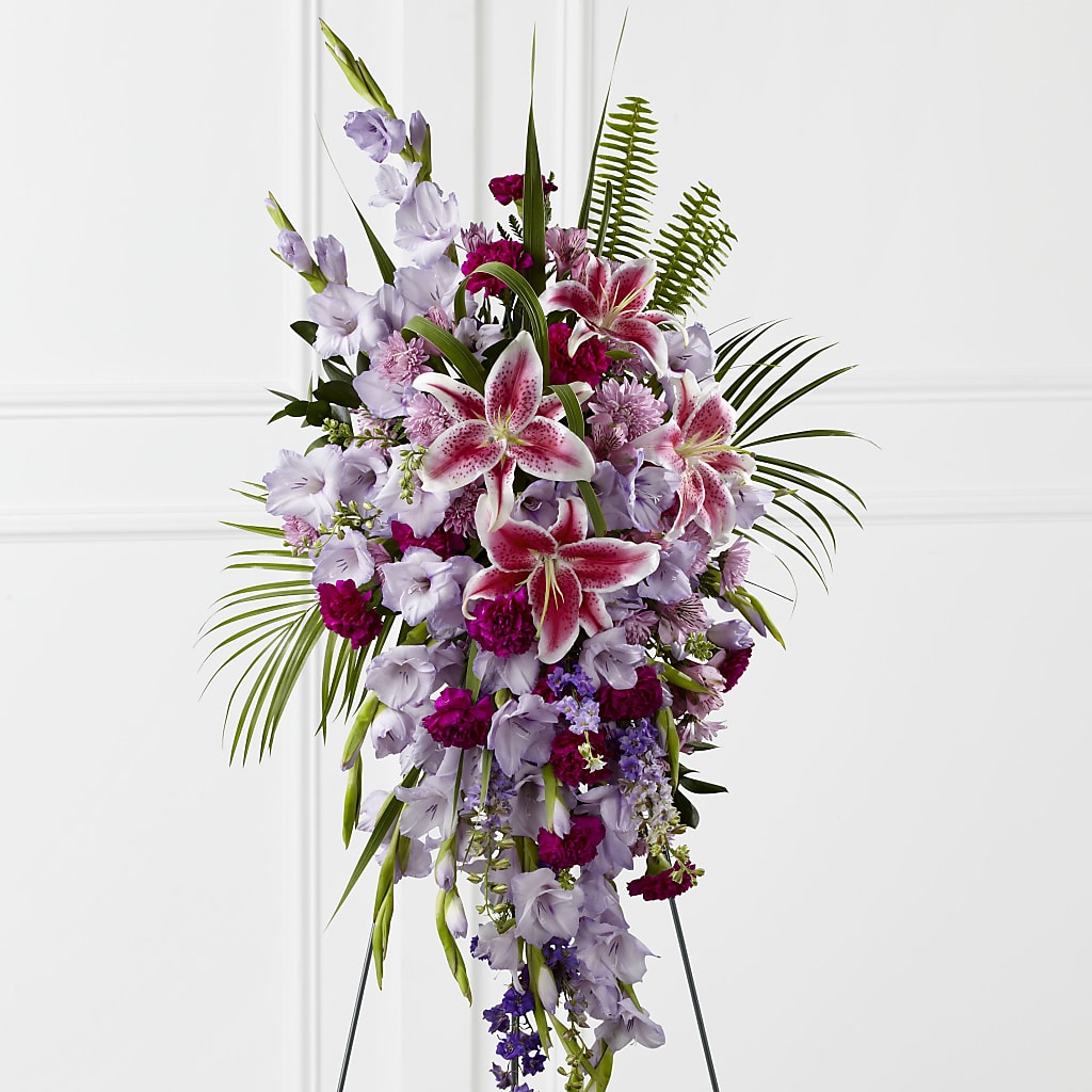 Tender Touch Standing Spray – Nacogdoches Floral Company, Nacogdoches TX
