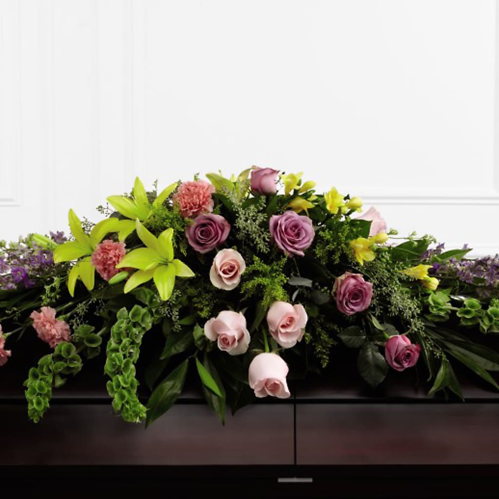 Forever Beloved Casket Spray – Nacogdoches Floral Company, Nacogdoches TX