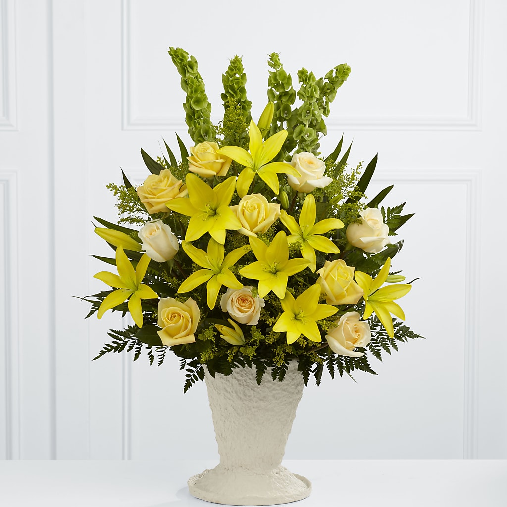 Golden Memories Arrangement – Nacogdoches Floral Company, Nacogdoches TX