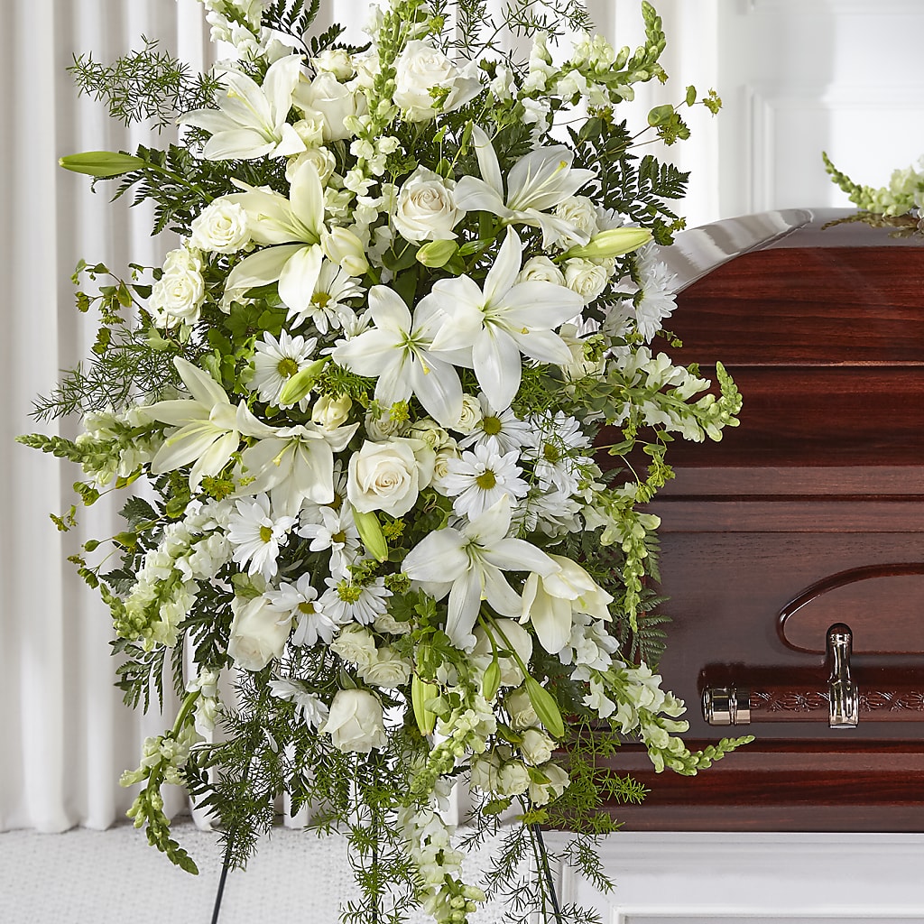 Loving Thoughts Standing Spray – Nacogdoches Floral Company, Nacogdoches TX