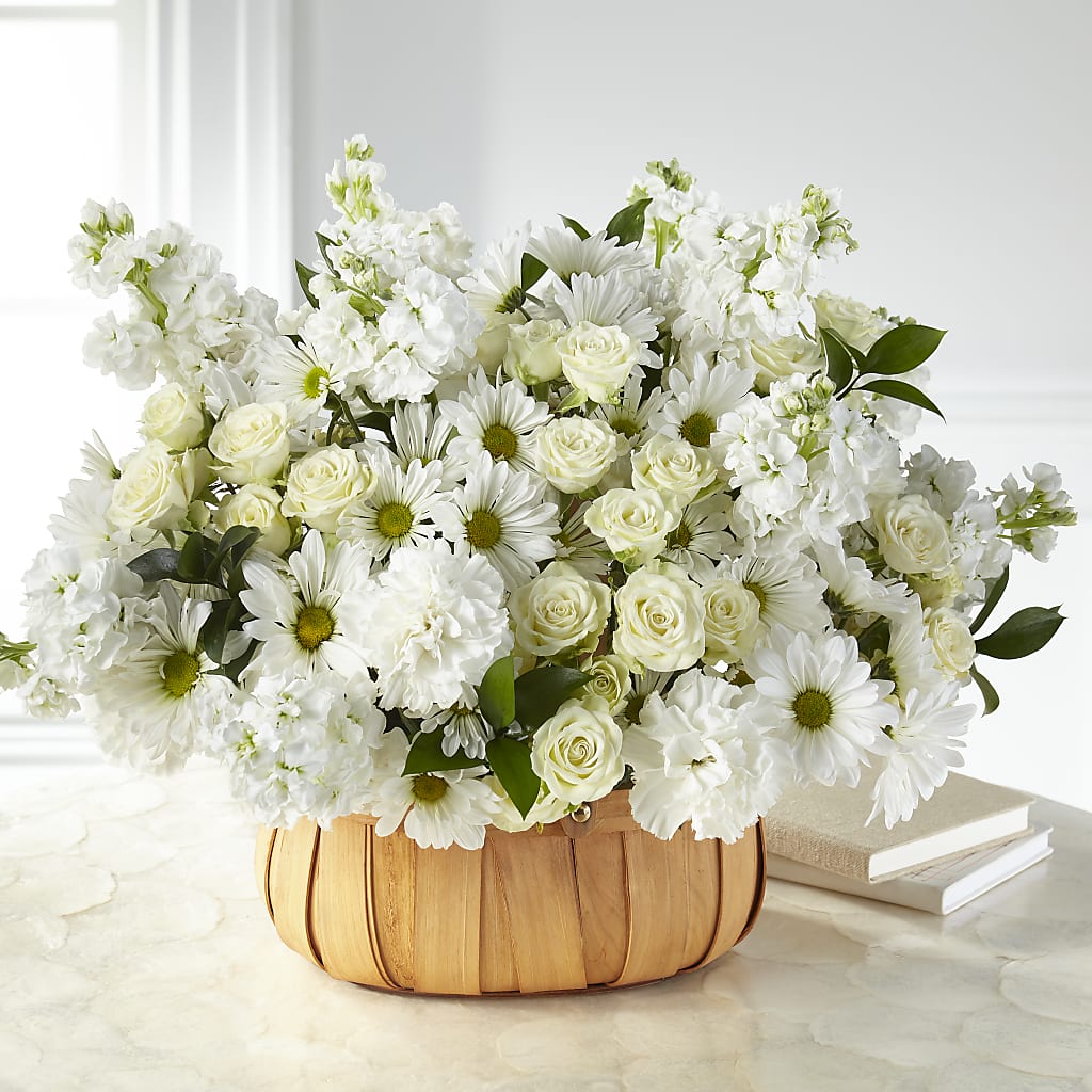 Graceful Garden Basket – Nacogdoches Floral Company, Nacogdoches TX