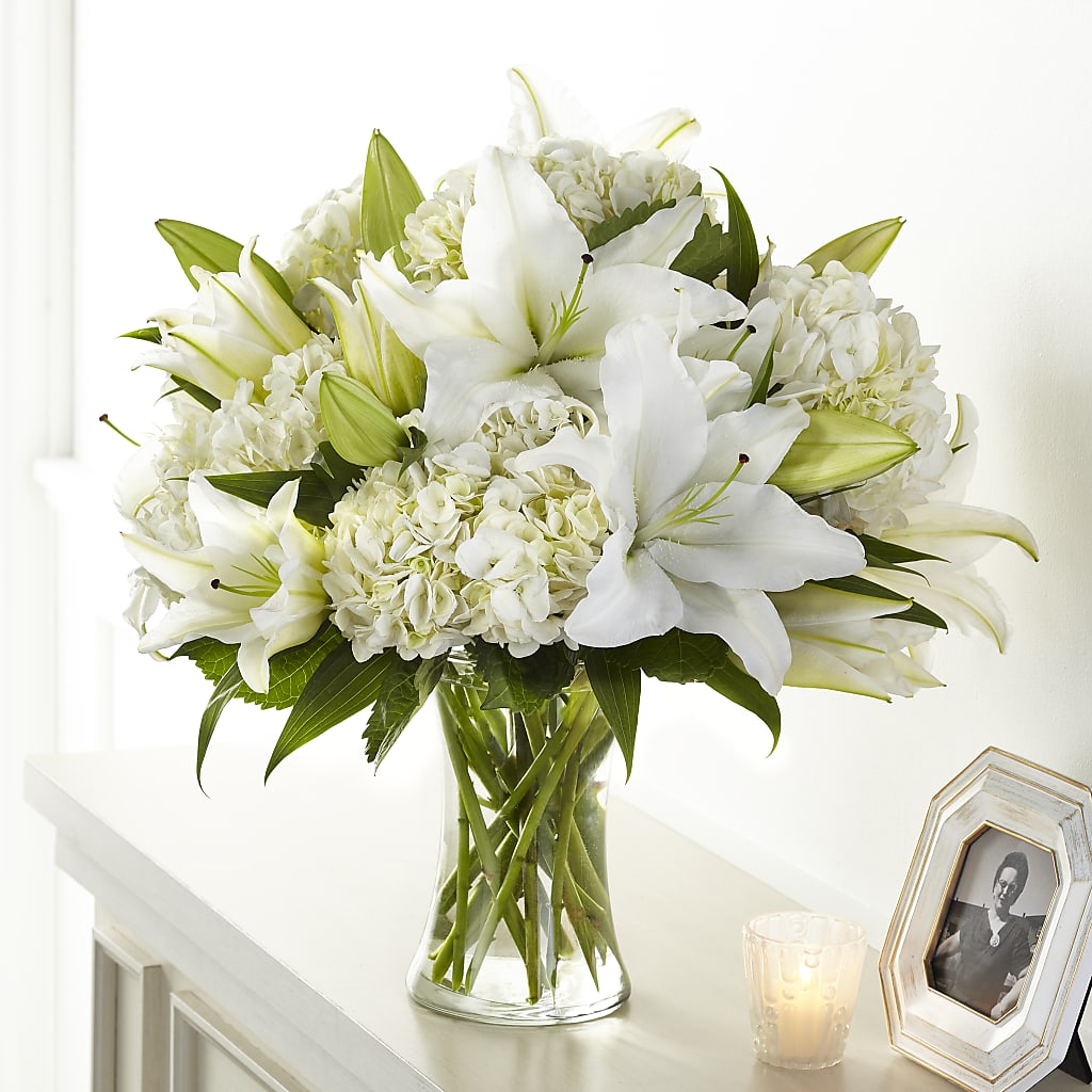 Compassionate Lily Bouquet – Nacogdoches Floral Company, Nacogdoches TX