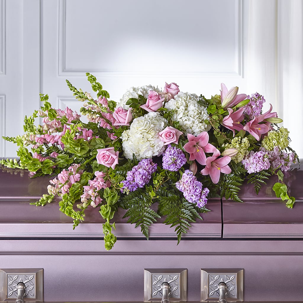 Life's Gratitude Casket Spray – Nacogdoches Floral Company, Nacogdoches TX