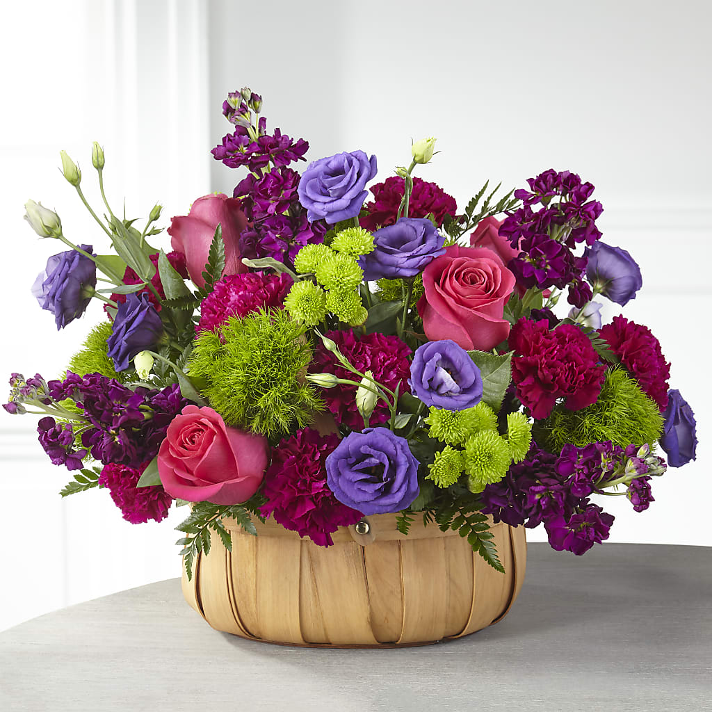 Serene Sanctuary Basket – Nacogdoches Floral Company, Nacogdoches TX