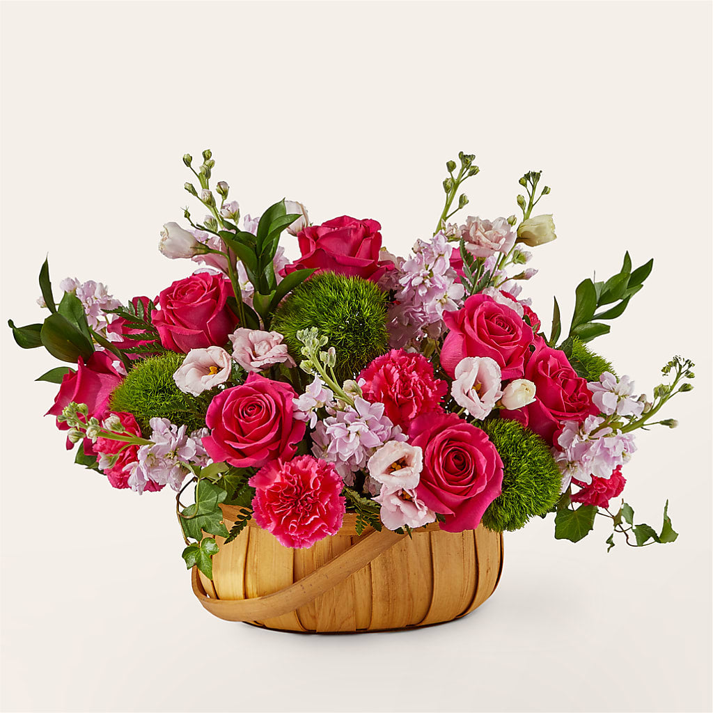 Radiance in Bloom Basket – Nacogdoches Floral Company, Nacogdoches TX