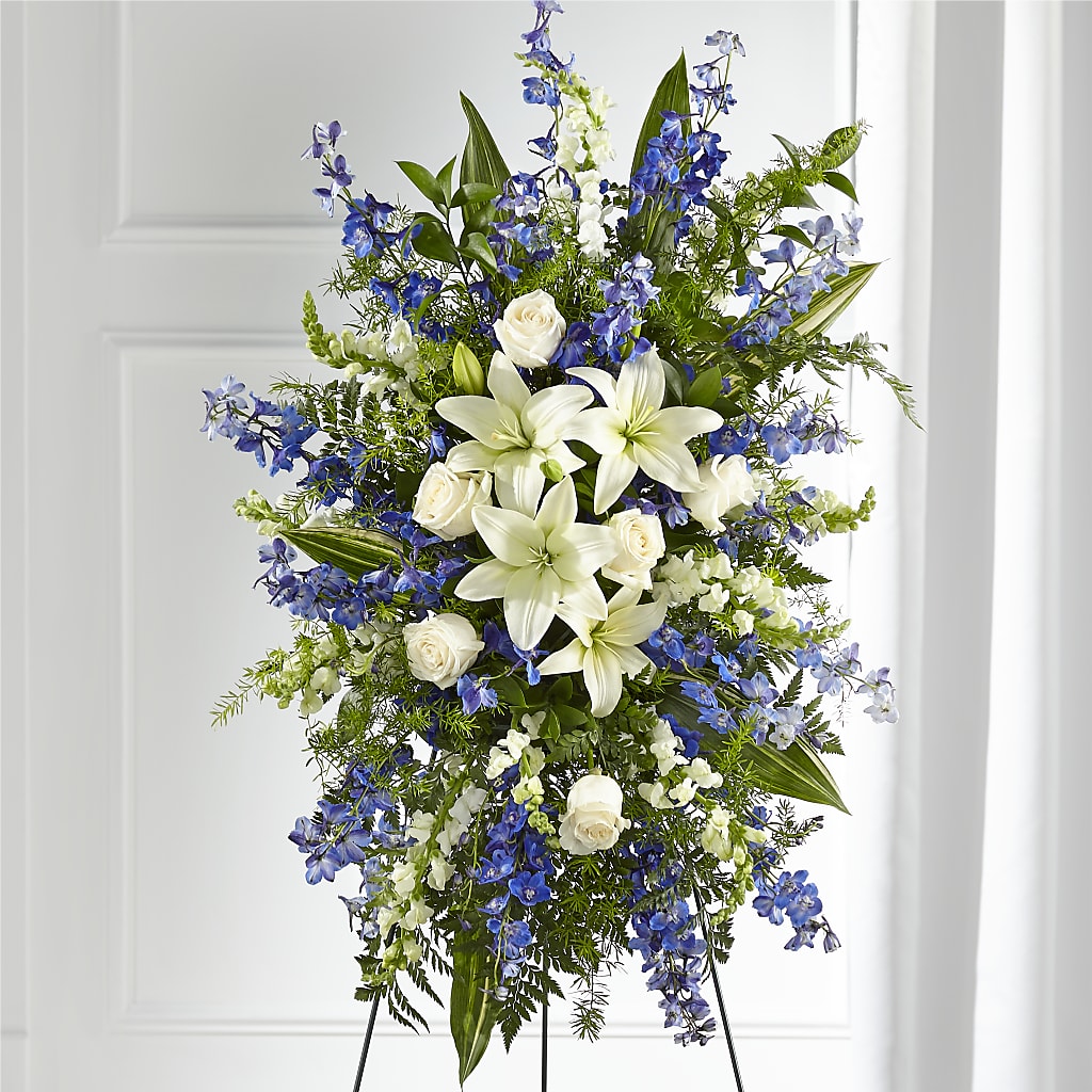Faithful Friend Standing Spray – Nacogdoches Floral Company, Nacogdoches TX