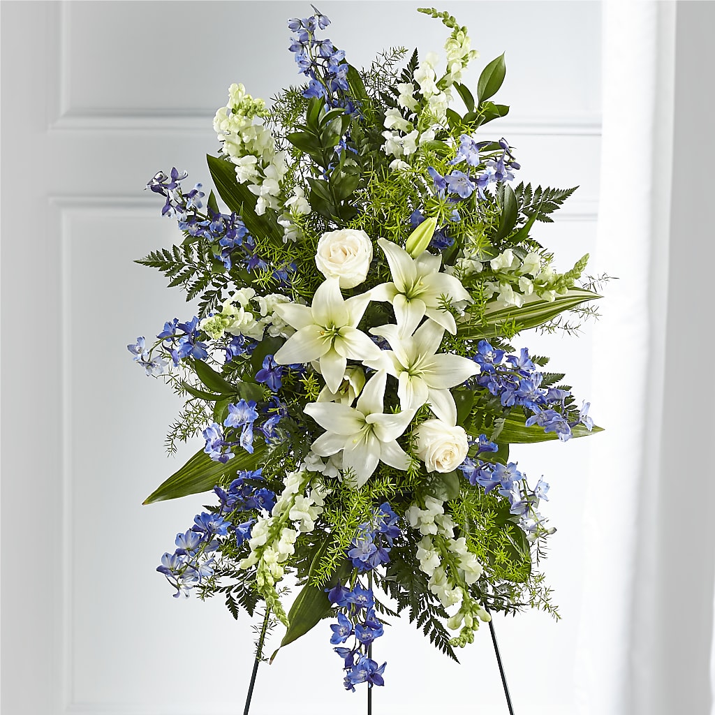 Faithful Friend Standing Spray – Nacogdoches Floral Company, Nacogdoches TX