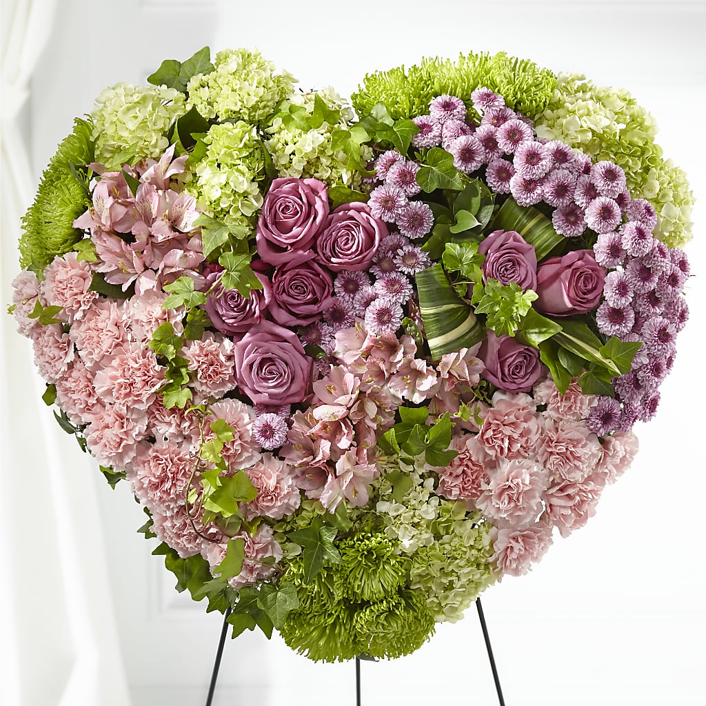 Heartwarming Standing Heart – Nacogdoches Floral Company, Nacogdoches TX