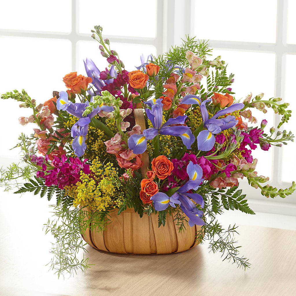 Garden of Life Basket – Nacogdoches Floral Company, Nacogdoches TX