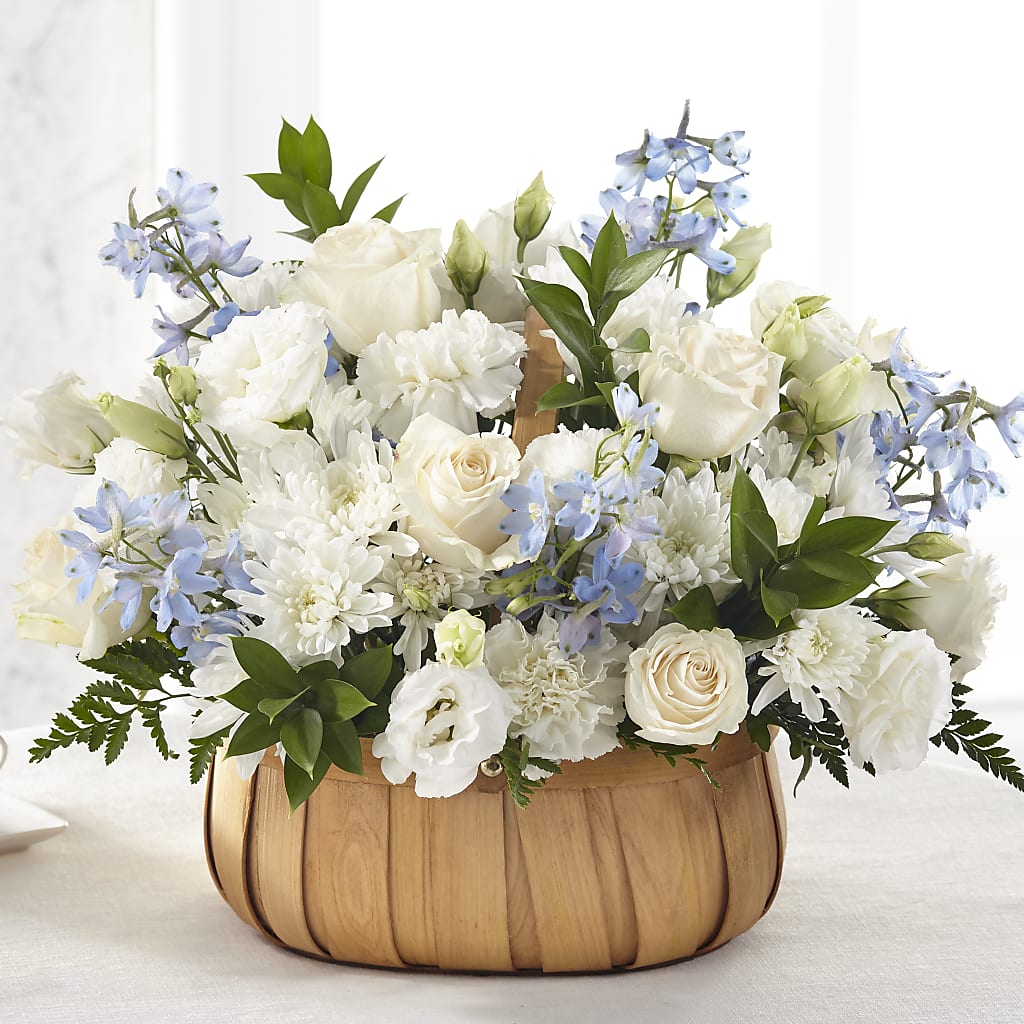 Sincerely Heartfelt Basket – Nacogdoches Floral Company, Nacogdoches TX