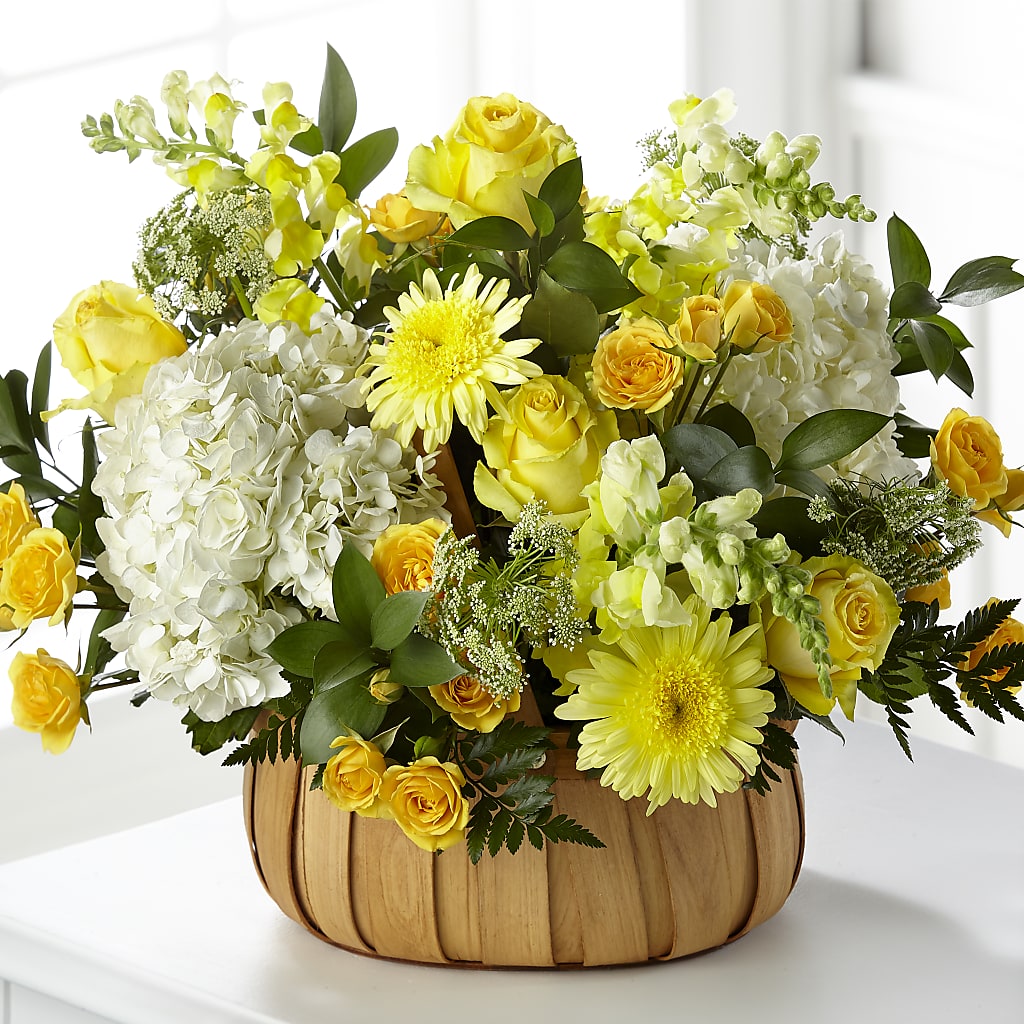 Rustic Remembrance Basket – Nacogdoches Floral Company, Nacogdoches TX