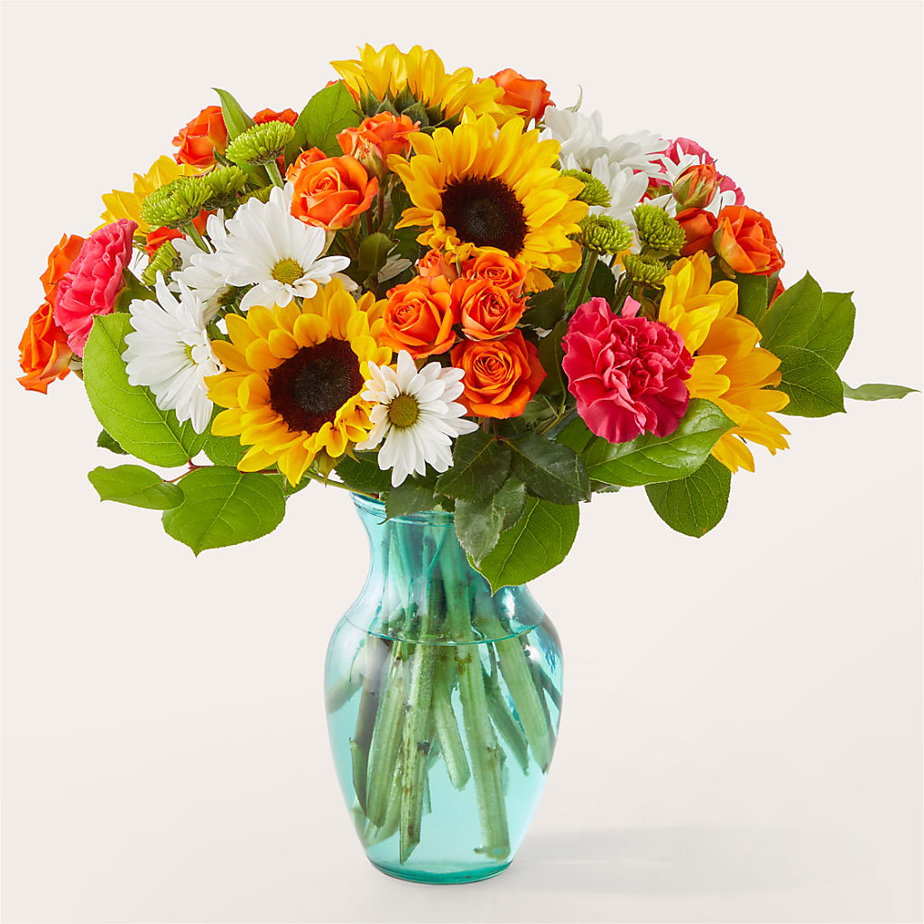 Sun-drenched Blooms Bouquet – Nacogdoches Floral Company, Nacogdoches TX
