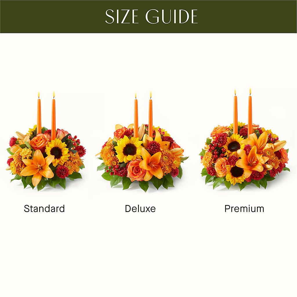 Grateful Centerpiece – Nacogdoches Floral Company, Nacogdoches TX