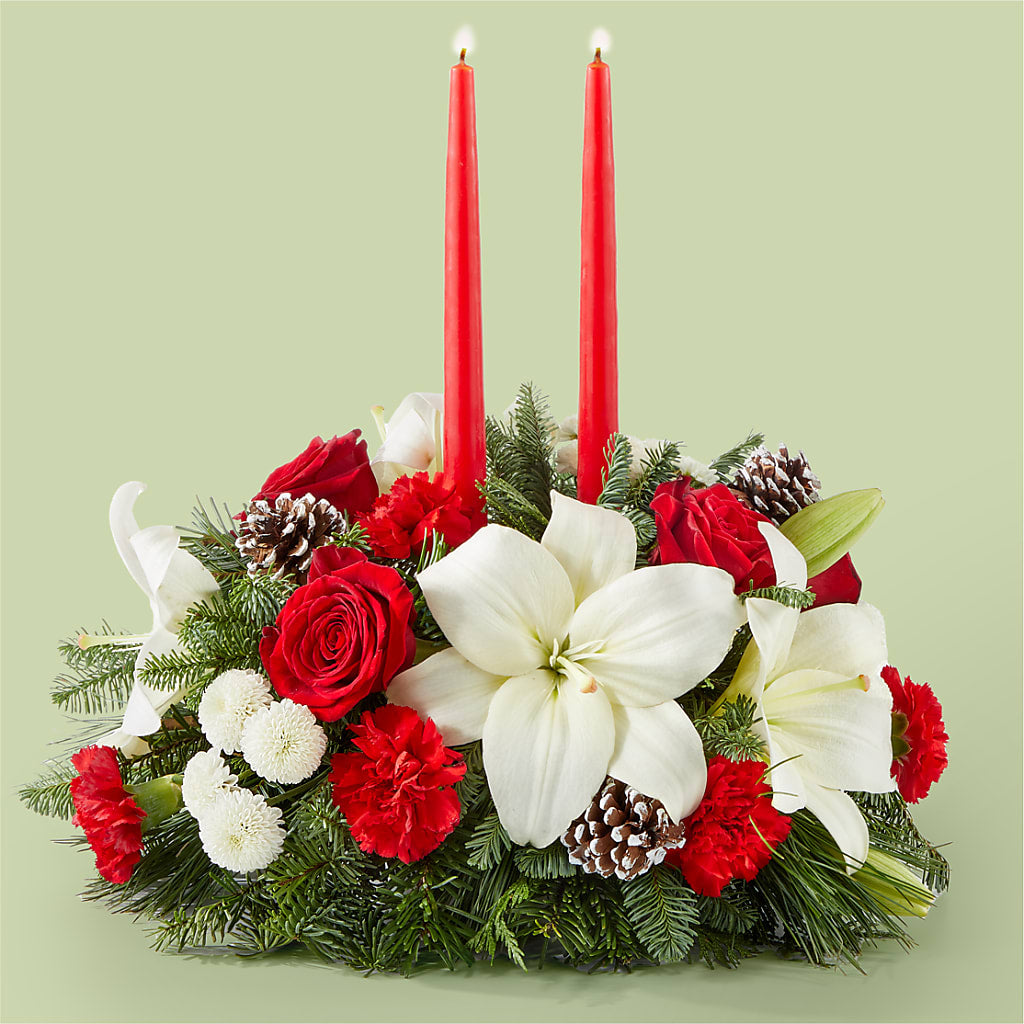 Seasonal Festivities Centerpiece – Nacogdoches Floral Company, Nacogdoches TX