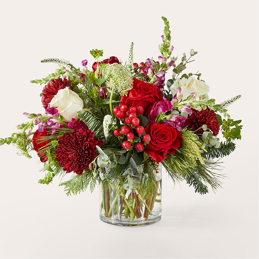 Cranberry Fizz Bouquet – Nacogdoches Floral Company, Nacogdoches TX