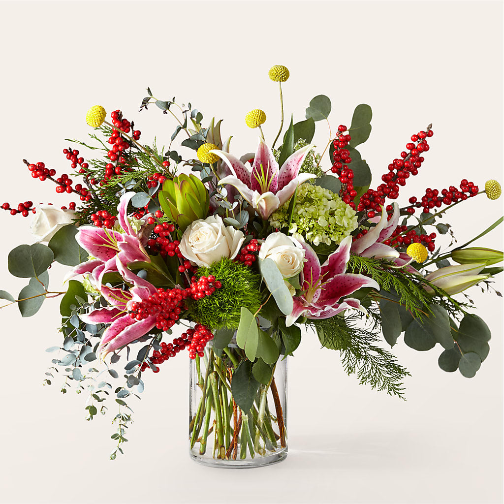 Berry & Bright Bouquet – Nacogdoches Floral Company, Nacogdoches TX