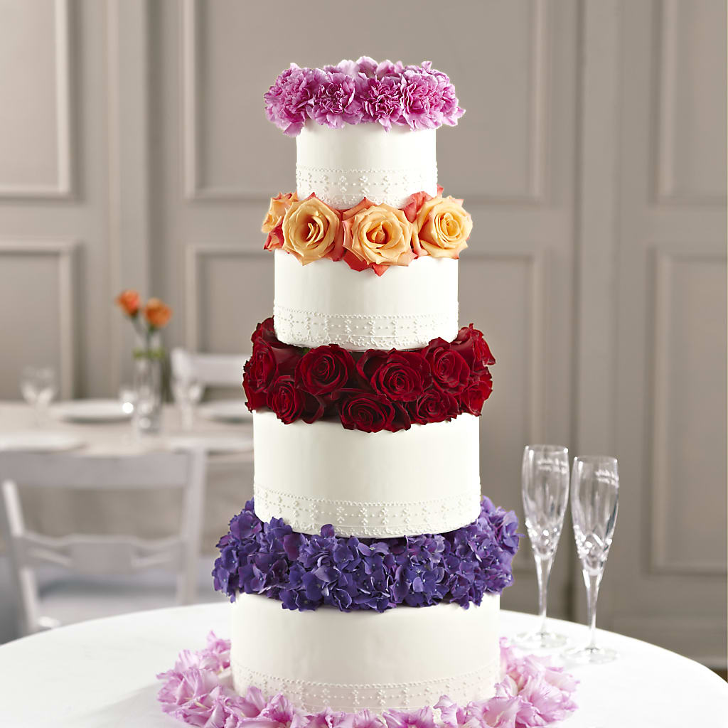Infinite Love Cake Décor – Nacogdoches Floral Company, Nacogdoches TX