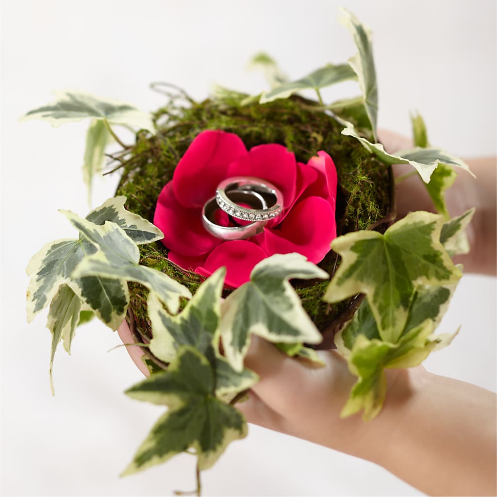 Lila Rose Ring Nest – Nacogdoches Floral Company, Nacogdoches TX