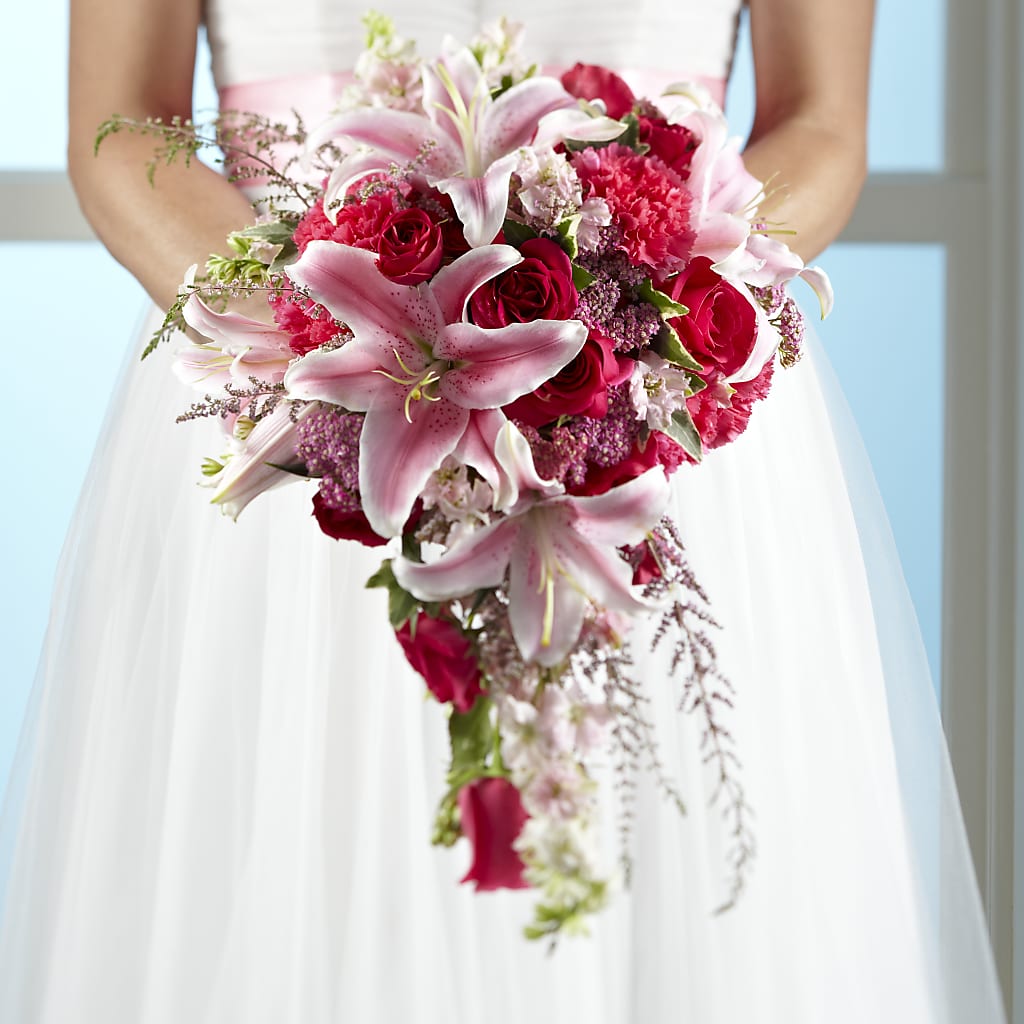 Lily & Rose Bouquet – Nacogdoches Floral Company, Nacogdoches TX