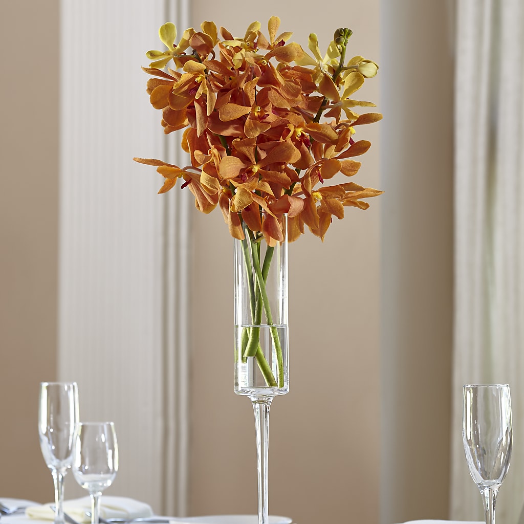 Orange Mokara Bouquet – Nacogdoches Floral Company, Nacogdoches TX