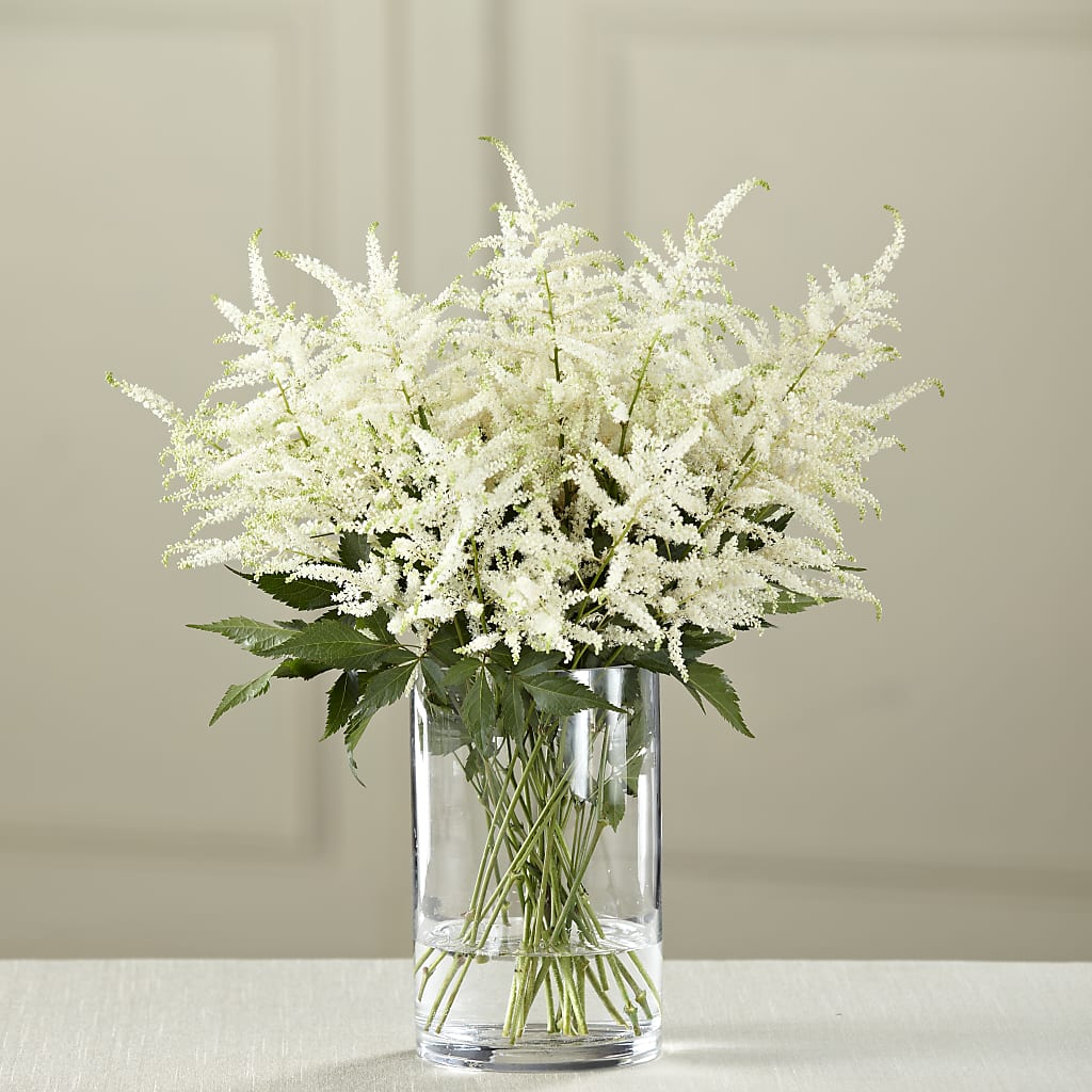 White Astilbe Bouquet – Nacogdoches Floral Company, Nacogdoches TX