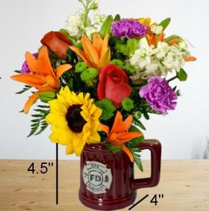 Firefighter Dad –  Nacogdoches Floral Company, Nacogdoches TX