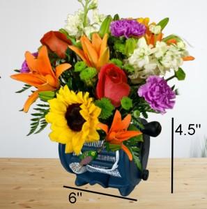 Gone Fishing (Deep blue) –  Nacogdoches Floral Company, Nacogdoches TX
