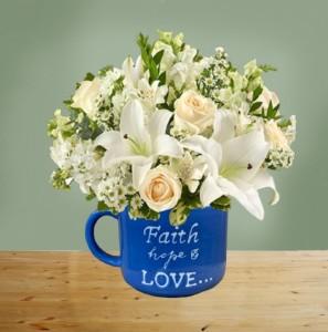 Faith Hope and Love –  Nacogdoches Floral Company, Nacogdoches TX