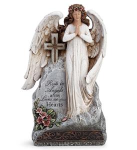 Angel Sympathy Stone –  Nacogdoches Floral Company, Nacogdoches TX