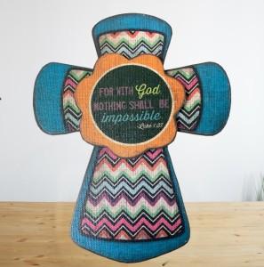 Cross Luke 1:37 –  Nacogdoches Floral Company, Nacogdoches TX