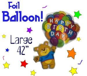Happy Birthday 42in. –  Nacogdoches Floral Company, Nacogdoches TX