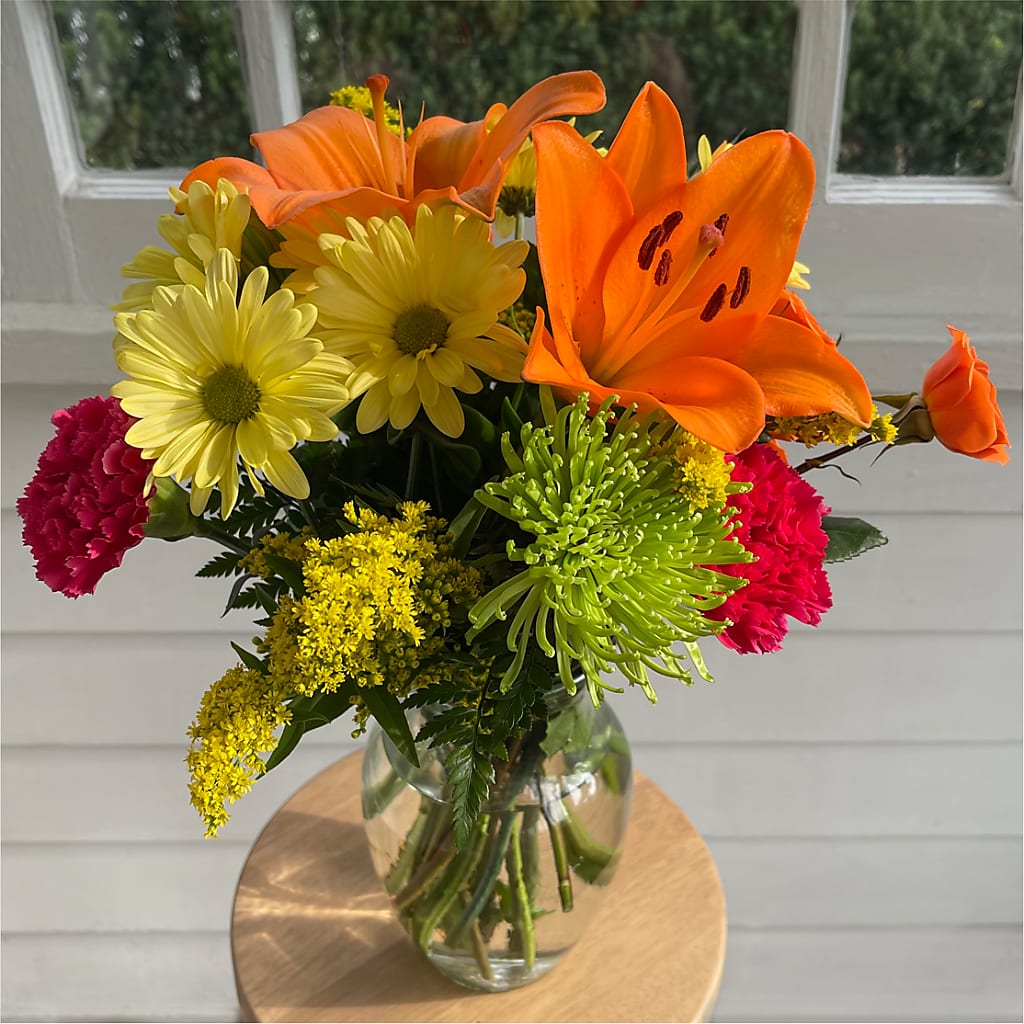 Bold & Bright – A Florist Original –  Nacogdoches Floral Company, Nacogdoches TX