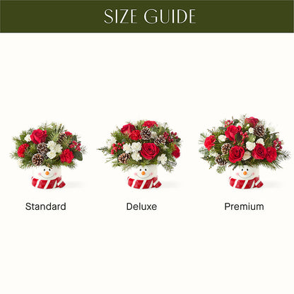 Jolly Snowman Bouquet –  Nacogdoches Floral Company, Nacogdoches TX